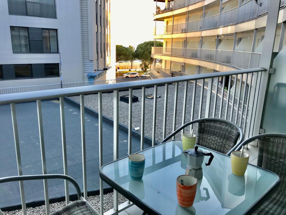 PALMERAS - Apartamento en el centro de Roses - cerca de la playa - terraza - wifi Exterior foto